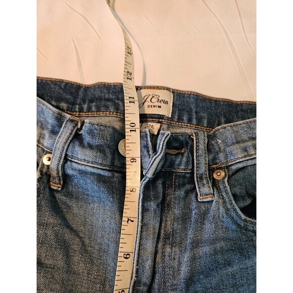 J. Crew Slim Boyfriend Jeans Womens Size 26 Distressed - Picture 8 of 13